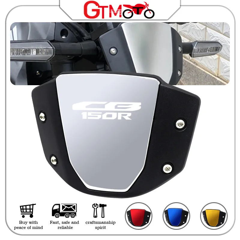 

Hot Sales For CB125R CB150R CB250R CB300R 2019-2021 2022 2023 2024 Motorcycle Front Windshield WindScreen Visor Wind Deflector