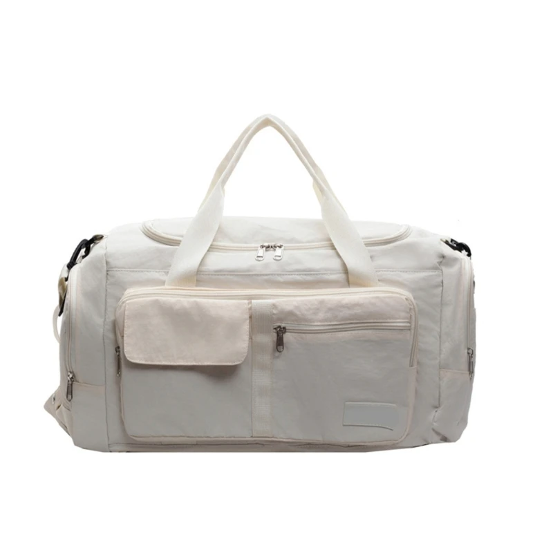 

652F Large Capacity Fitness Bag Travel Bag Simple Luggage Bag Crossbody Bag Fashion Sport Bag Overnight Bag Weekender Bag