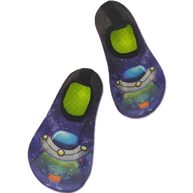 

New Baby Indoor Walking Shoes Bathroom Shoe KID Cartoon Beach Barefoot Quick Dry Aqua Shoes Girl Soft Sole Swimming Shoes 20-33#