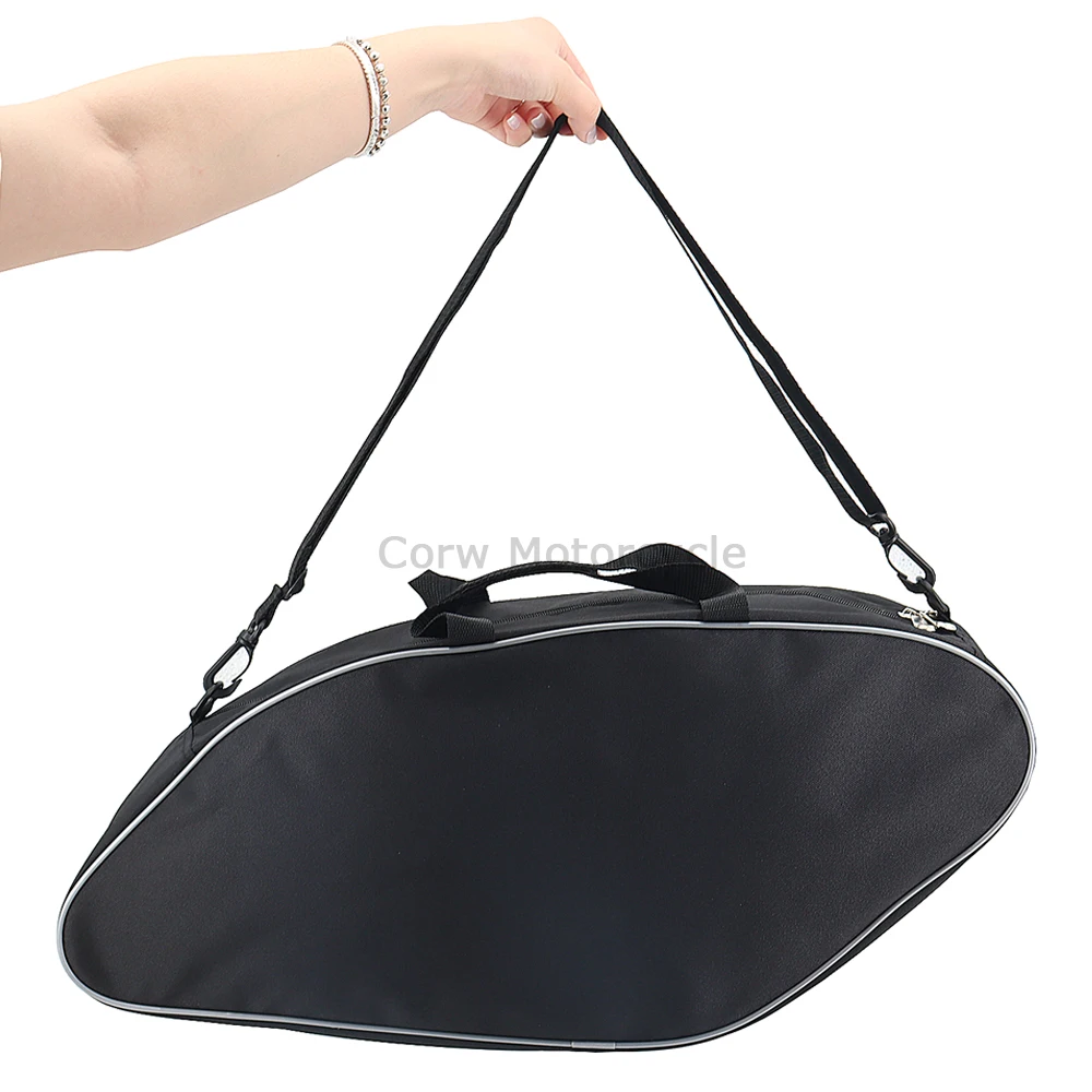 Motorcycle Saddle Bag Luggage Rack Liner Saddlebag For FLSB Softail Sport Glide 2018 2021 2020 FXLRST Low Rider ST 2022