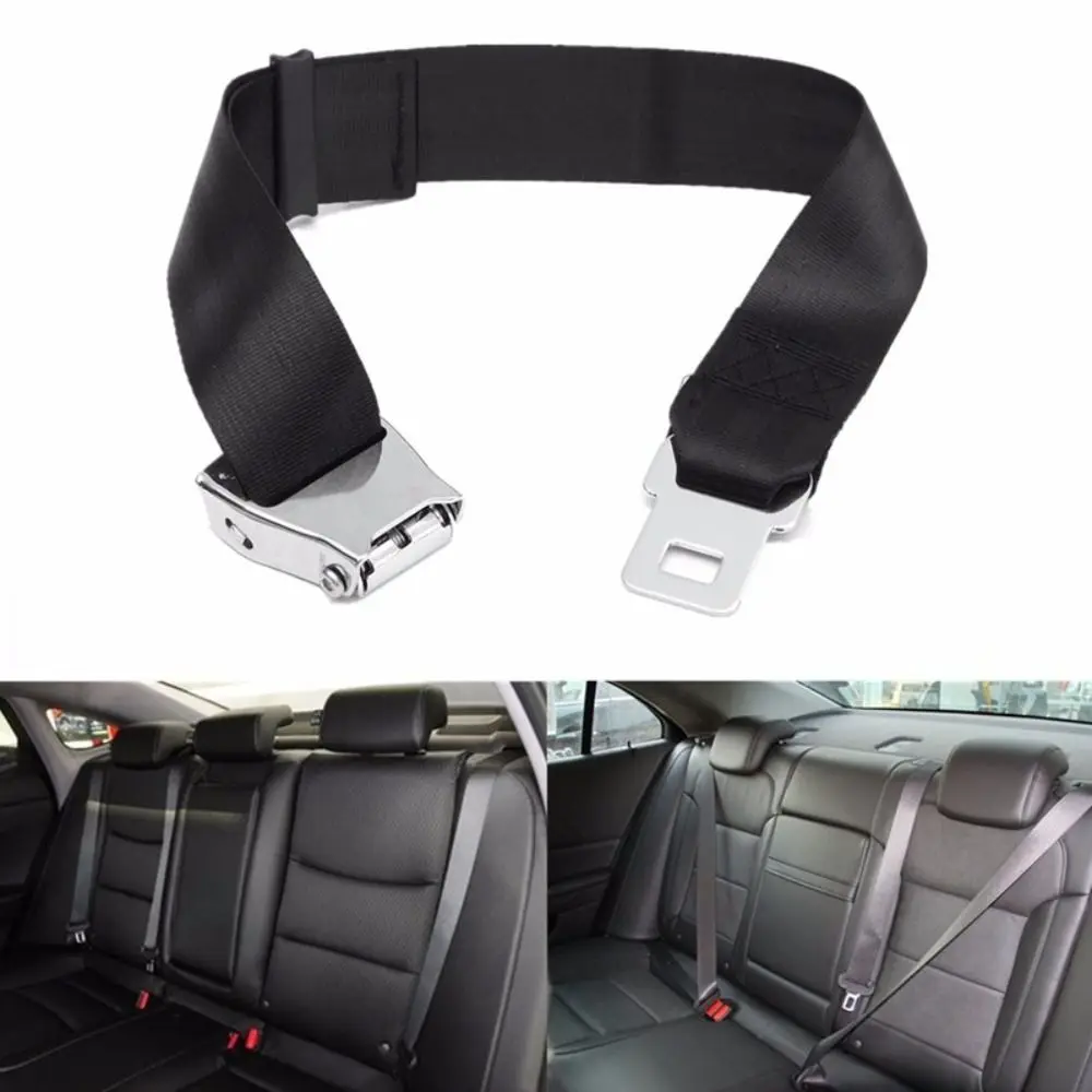 

Extended Lengthened Adjustable With Aircraft Buckle Car Seat Belt Extender Car Seat Safety Belt Kid Safety Travel Harness