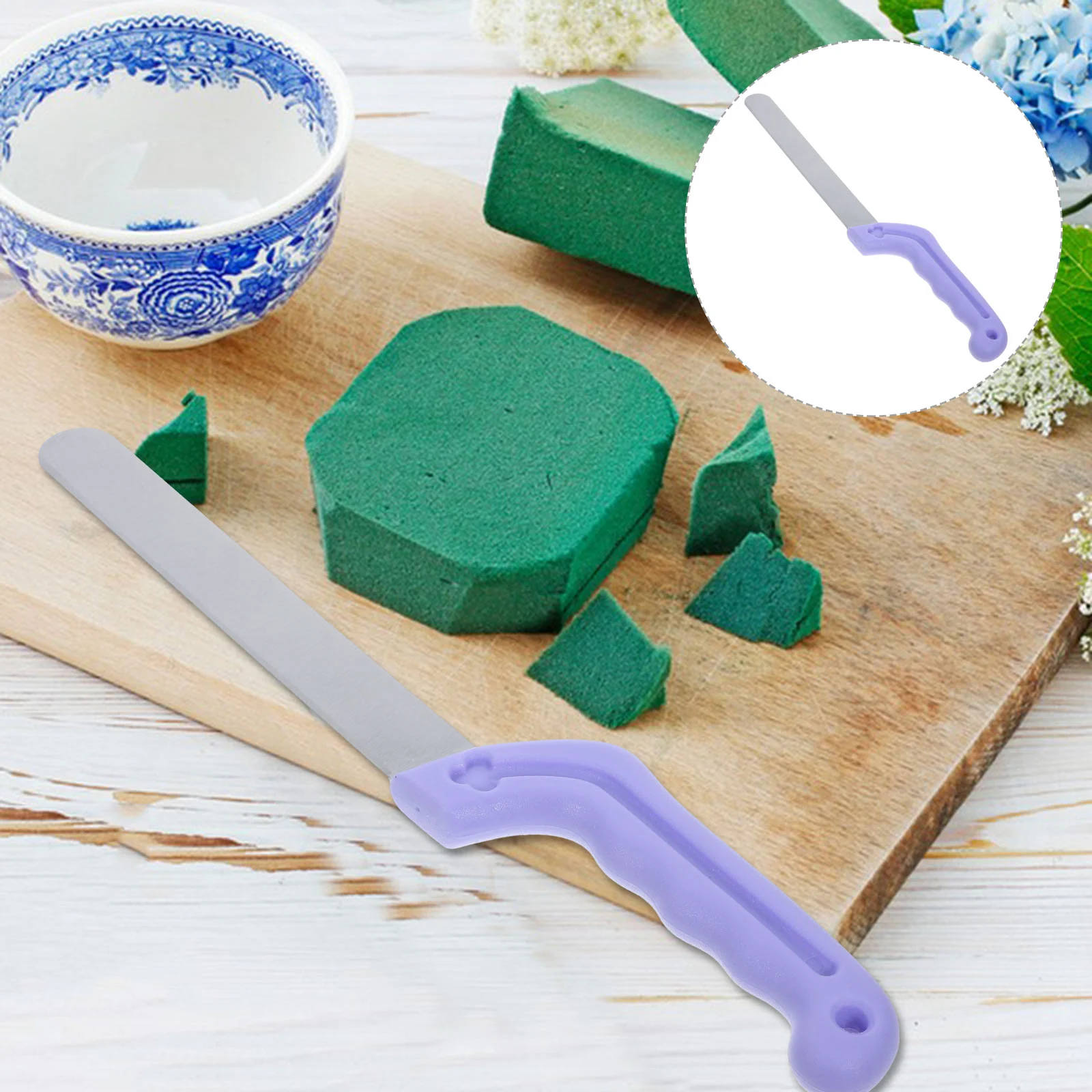 Flower Cutting Trowel Blocks Handheld Floral Foam Portable Shop Supply Flowers Florist Brick