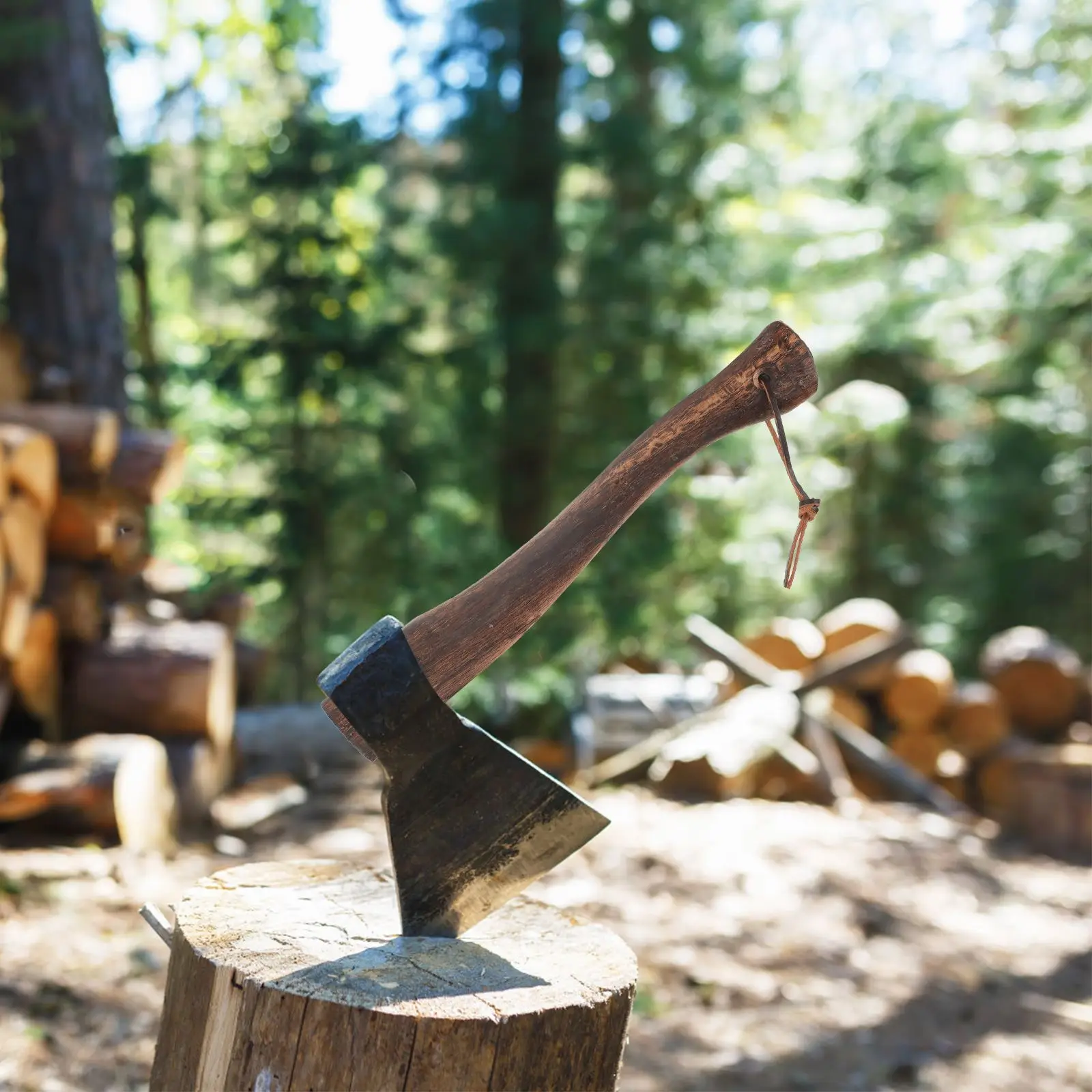 Houten bijlhandvat Houten handvat Houten bijlhandvat voor vervanging Kleine houten bijl Lange gebogen duurzame schuimbijl Home Farm