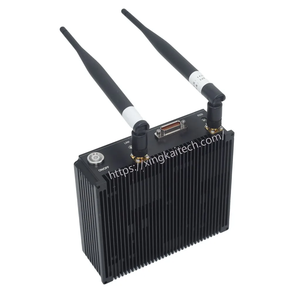 SDR Mesh AD hoc Network Drone 20W Emergency Communication System Fhss Hopping Frequency Mesh Network Radio Video Receiver