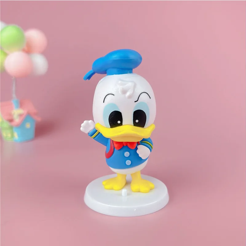 Replika Donald Duck Seri Taman Kanak-kanak Kotak Buta Model Koleksi Ornamen Desktop Kotak Misterius Desain Kreatif Mainan Anak