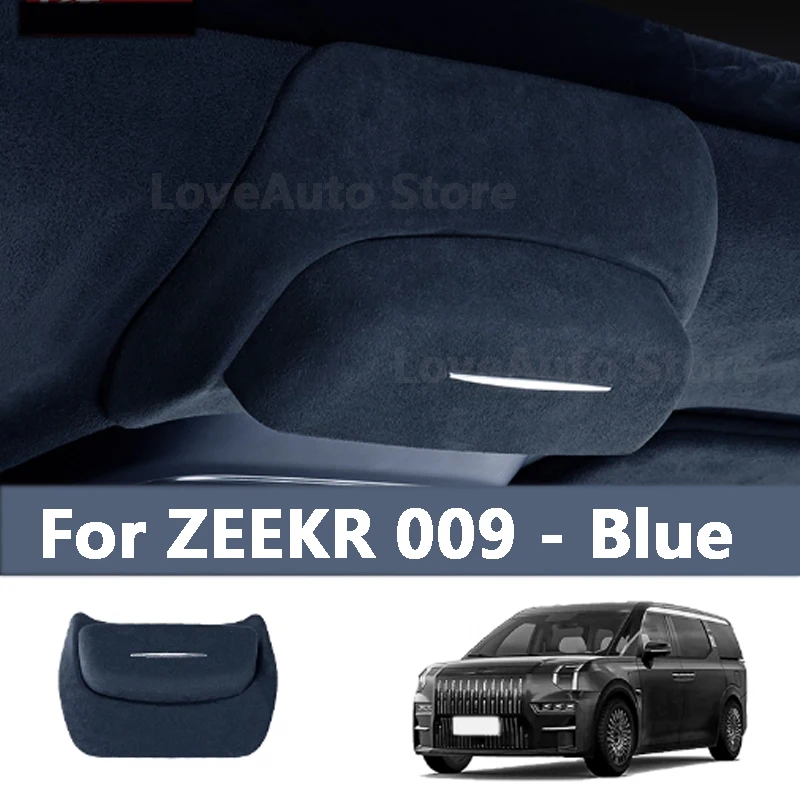 

For ZEEKR 009 2023 2024 2025 Car Glasses Box Car Sunroof Over Fur Sunglasses Storage Box Automotive Accessories