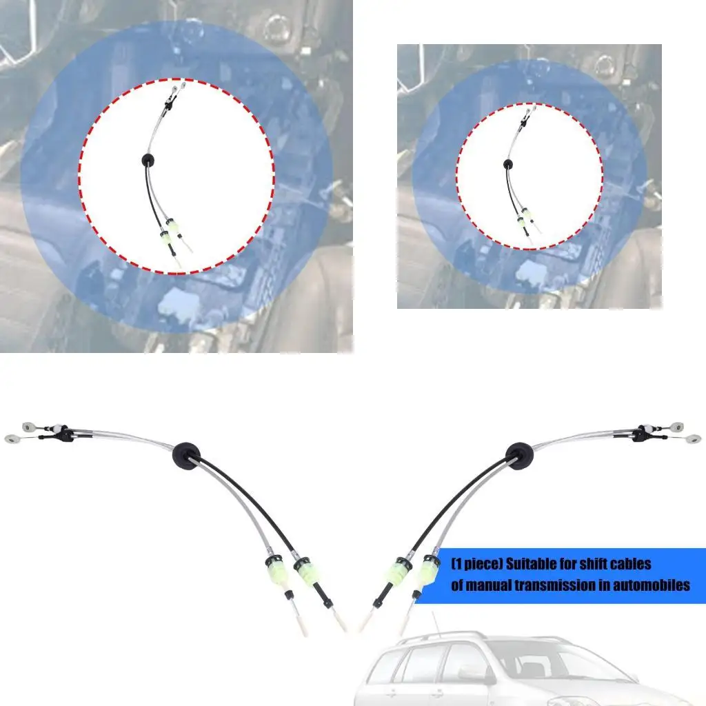 J0MA Precise Engineered Car Shifter Control Cable For Manual Transmissions Heavy Duty