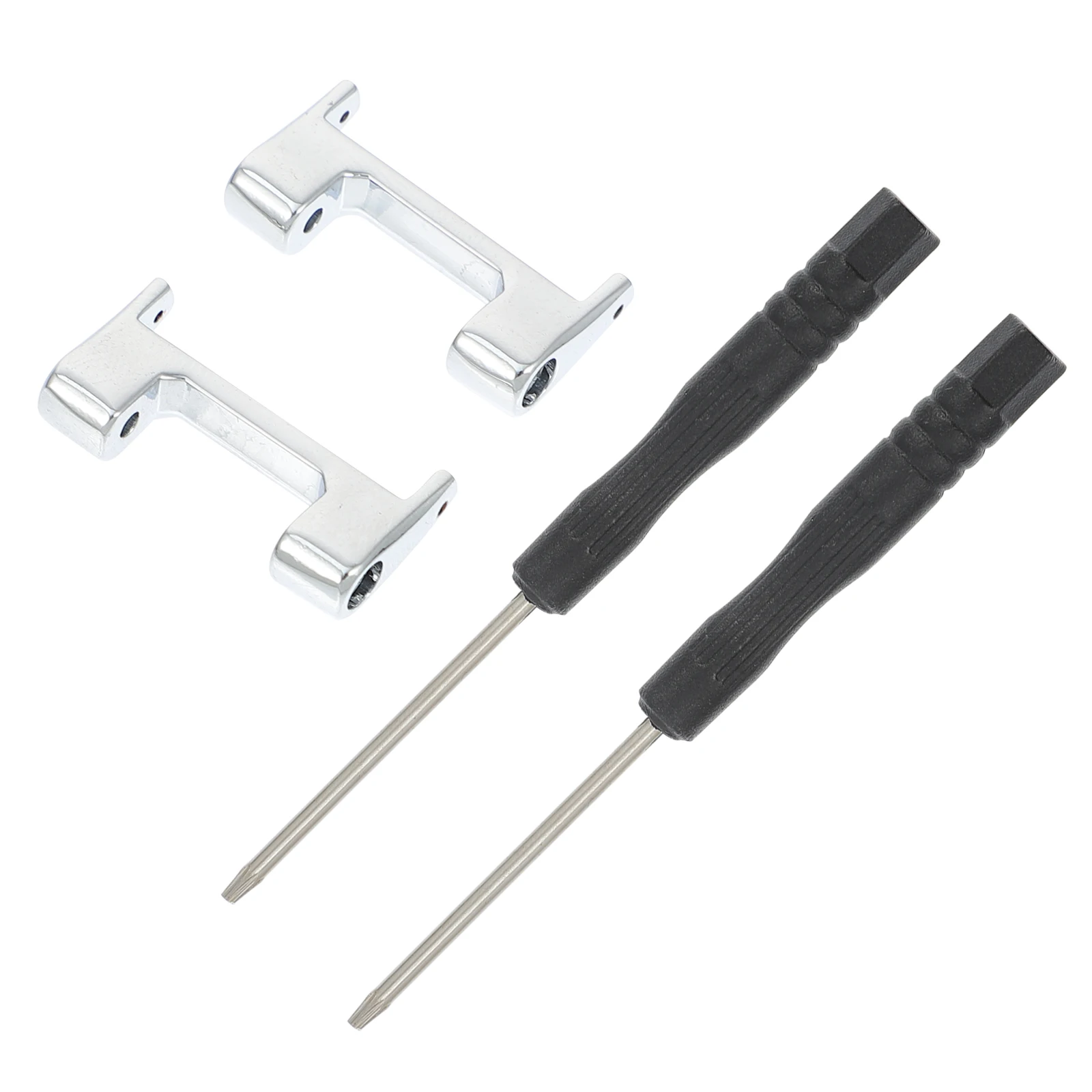 

2pcs Metal Watchband Connector Zinc Alloy Durable Strap Connecting Adapter Sturdy Watch Fit Connector Easy Install Replacement