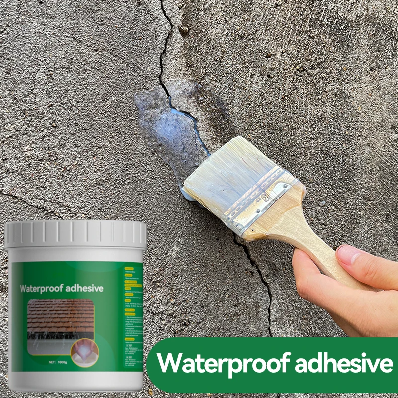 

Герметик для водонепроницаемого покрытия, прозрачный клей с кистью, невидимый инструмент для ремонта разбитого крыши, предотвращающий утечку