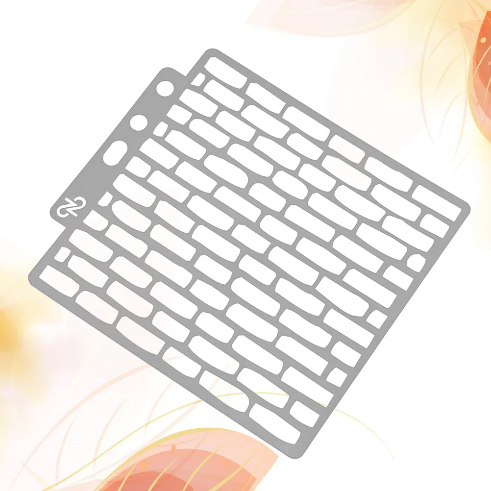 

Assorted Drawing Stencil Pattern Hollow Art Painting Template for Craft Scrapbooking DIY Cake Decoration Reusable Painting