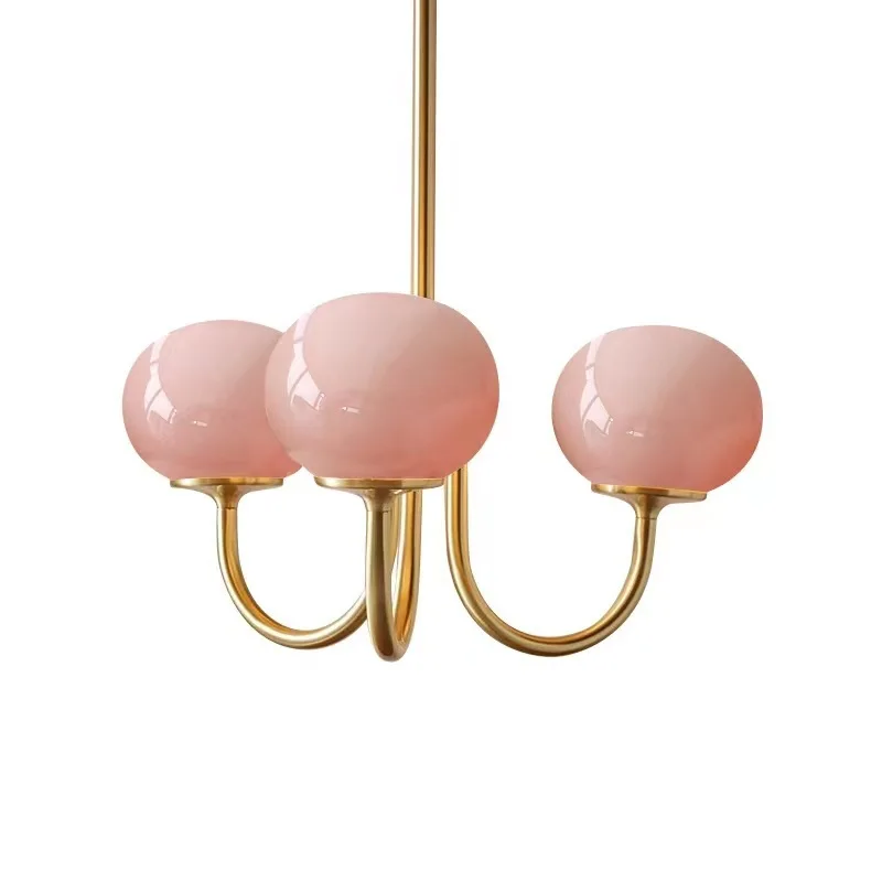 

France Design Glass Ball Ceiling Chandelier Pendant Light Suspension Lamp for Living Dining Room