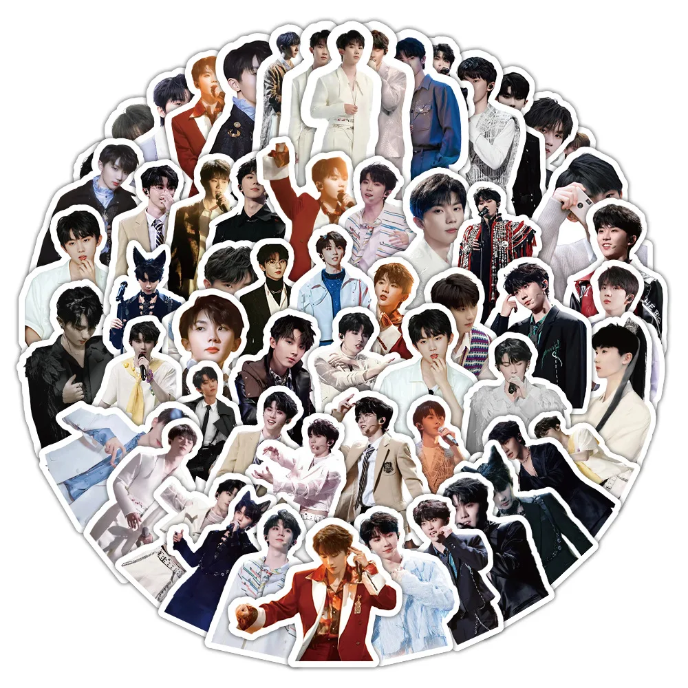 Cheng Yi Wang Yibo Xiao Zhan KPOP Group Boy\'s Decorate notebook DIY stickers