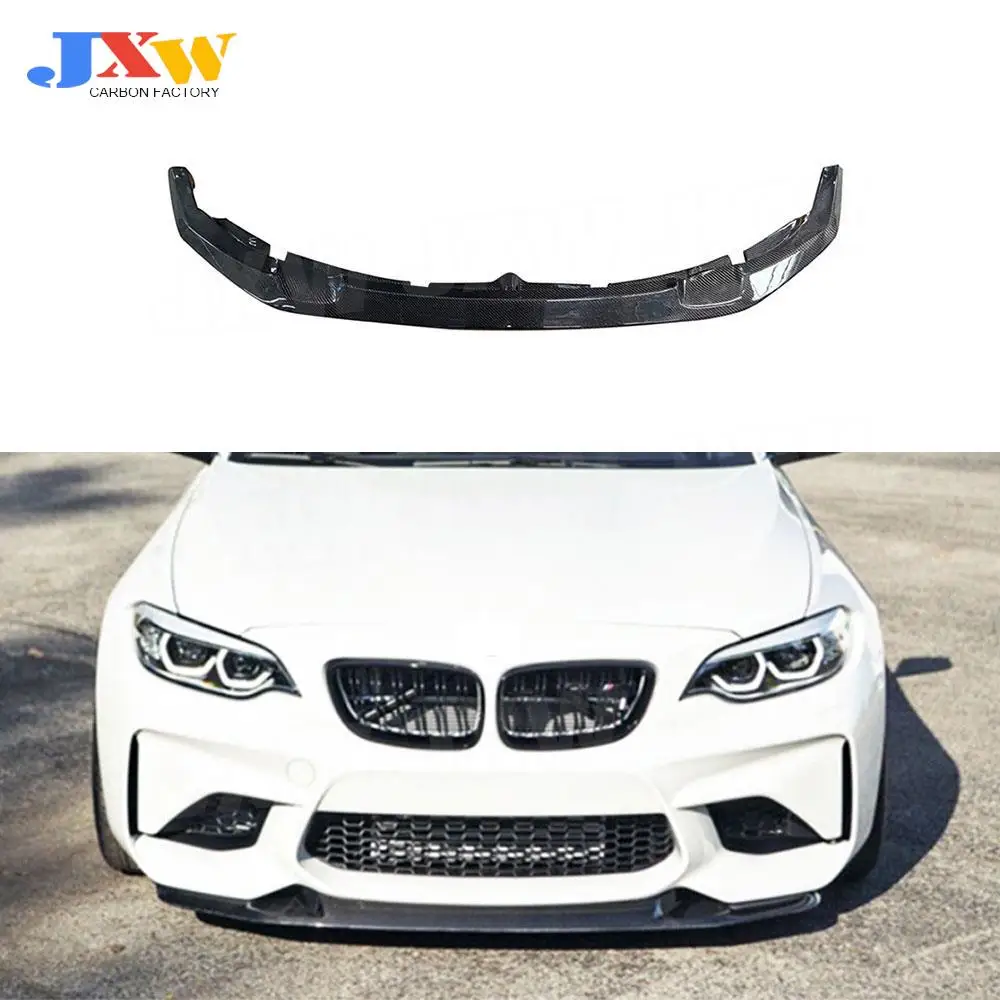 

Carbon Fiber Material Front Bumper Lip For BMW 2 Series F87 M2 Coupe 2 Door GTS Style 2016 2017 2018 2019 2020 Front Lip Spoiler