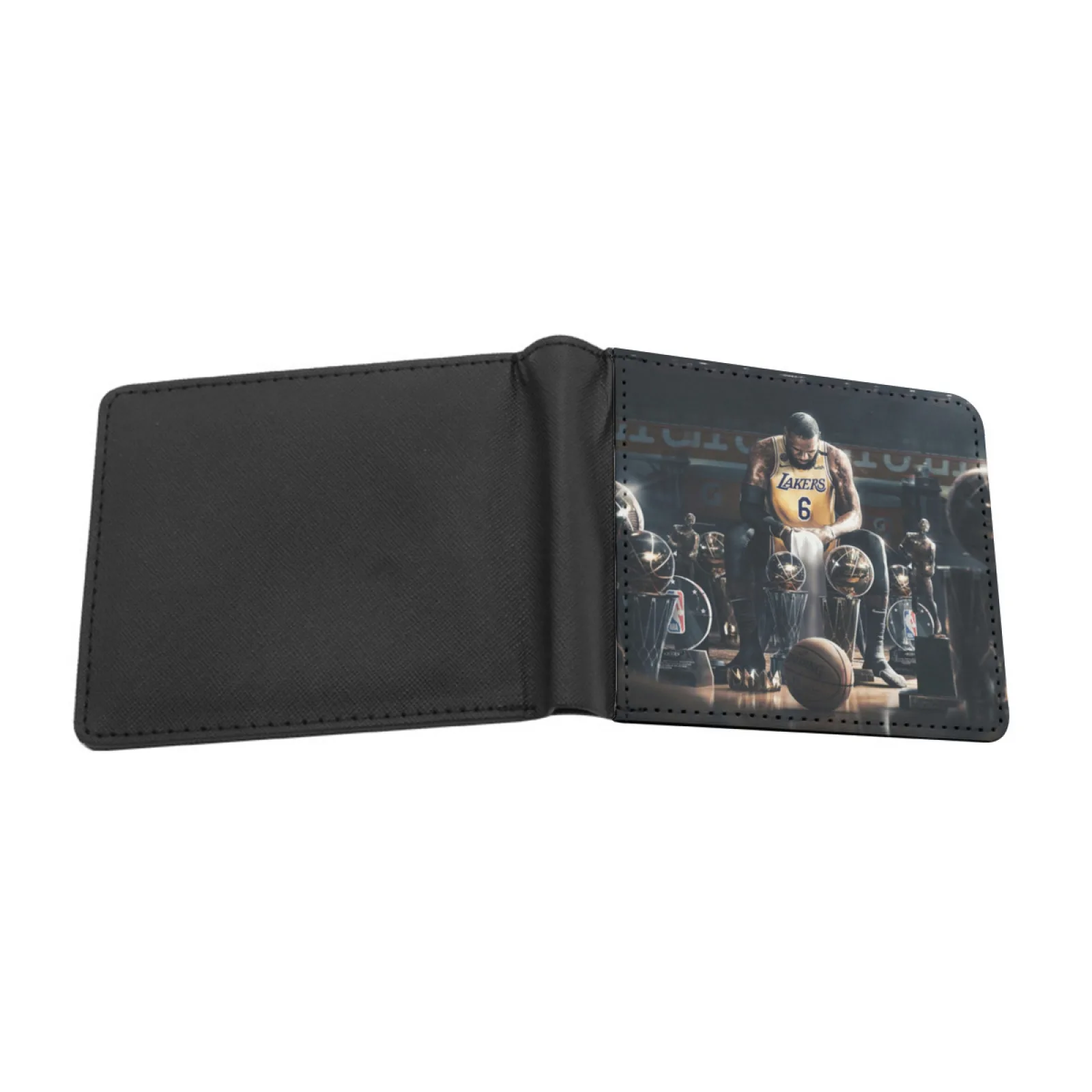 King James 6 Personalized Wallet For Men And Women Pu Leather Short Pocket Purse James James 6 James Basketball James James