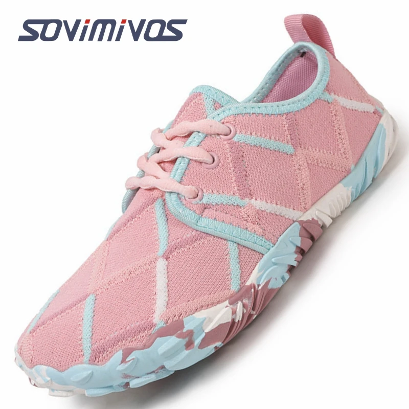 

Women's Shoes and Sports Shoes Wide Toe Barefoot Casual Plus Size Wide Last Fashionable Canvas Pink Flat Bottomed Board Shoes