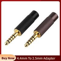 4.4mm to 2.5mm Audio Adapter Headphone Converter Consumer Electronics Male Female Connector Balance Interface Plug 4.4 2.5 Jack