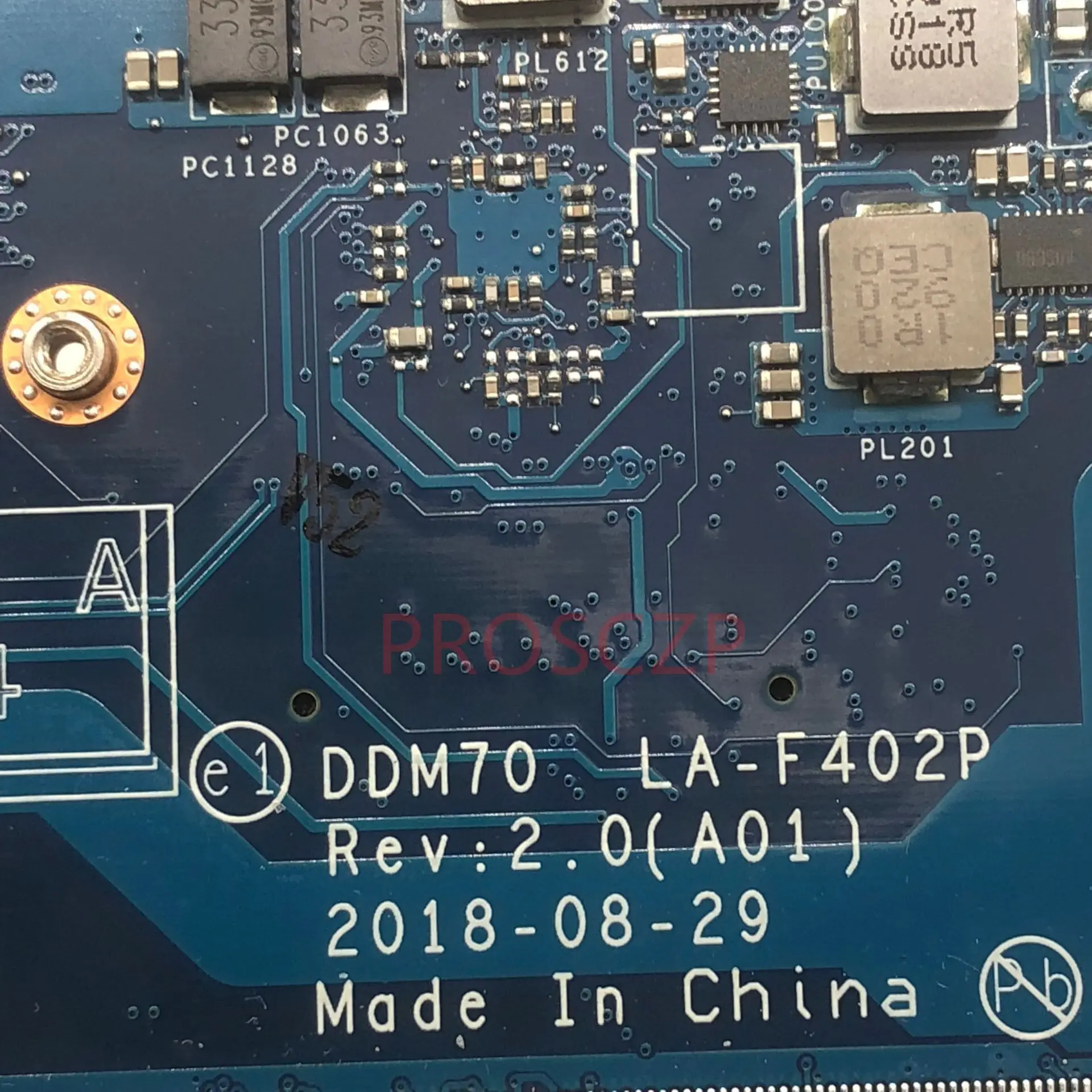 

CN-0F84M1 0F84M1 F84M1 Материнская плата для ноутбука DELL 5490, материнская плата с процессором SR3L8 i7-8650U LA-F402P, 100% полное тестирование, работает хорошо