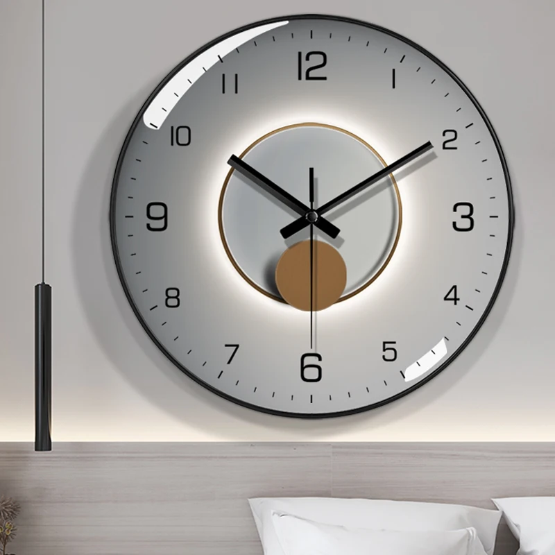 

Luxury Nordic Wall Clock Quartz Silent Mechanism Big Size 3d Wall Clocks Modern Living Room Elegant Reloj Pared Decoration Home