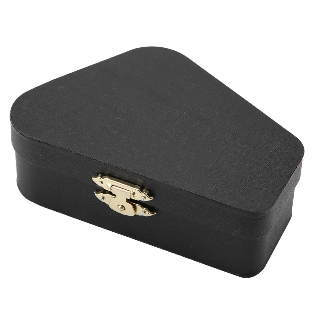 2pcs Wooden Miniature Harp Model Storage Box Included Replica Musical Instrument Ornament Wooden Harp Replica Office Display