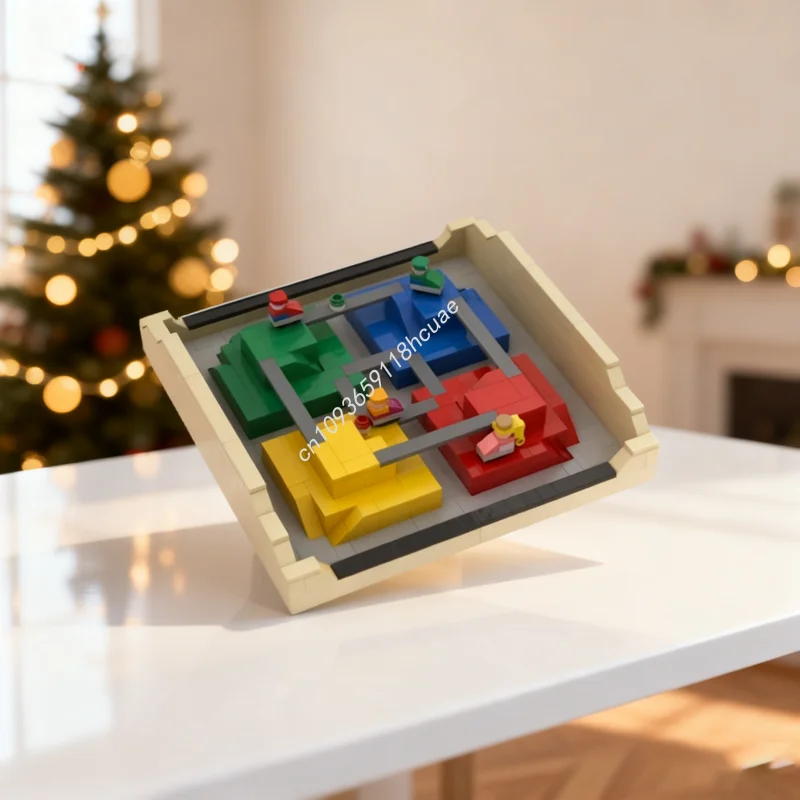 

318 шт. MOC картинг блок форт Марианная модель строительные игрушечные блоки Рождественский подарок конструкция собрать творческая идея кирпич для детей