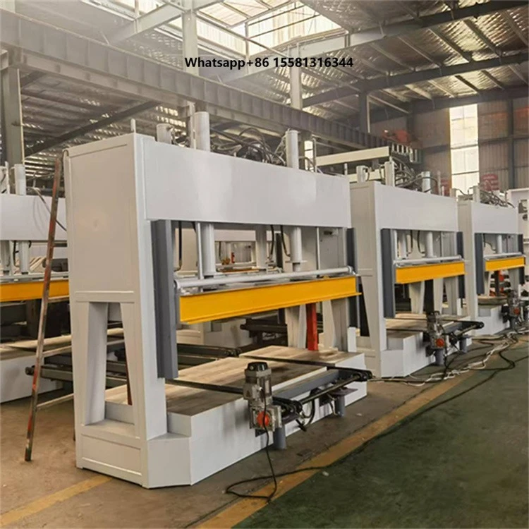 Wood Based Panel Making Machine Woodworking Machinery Wooden Door Plate Plywood Cold Veneer Press Machine for Door
