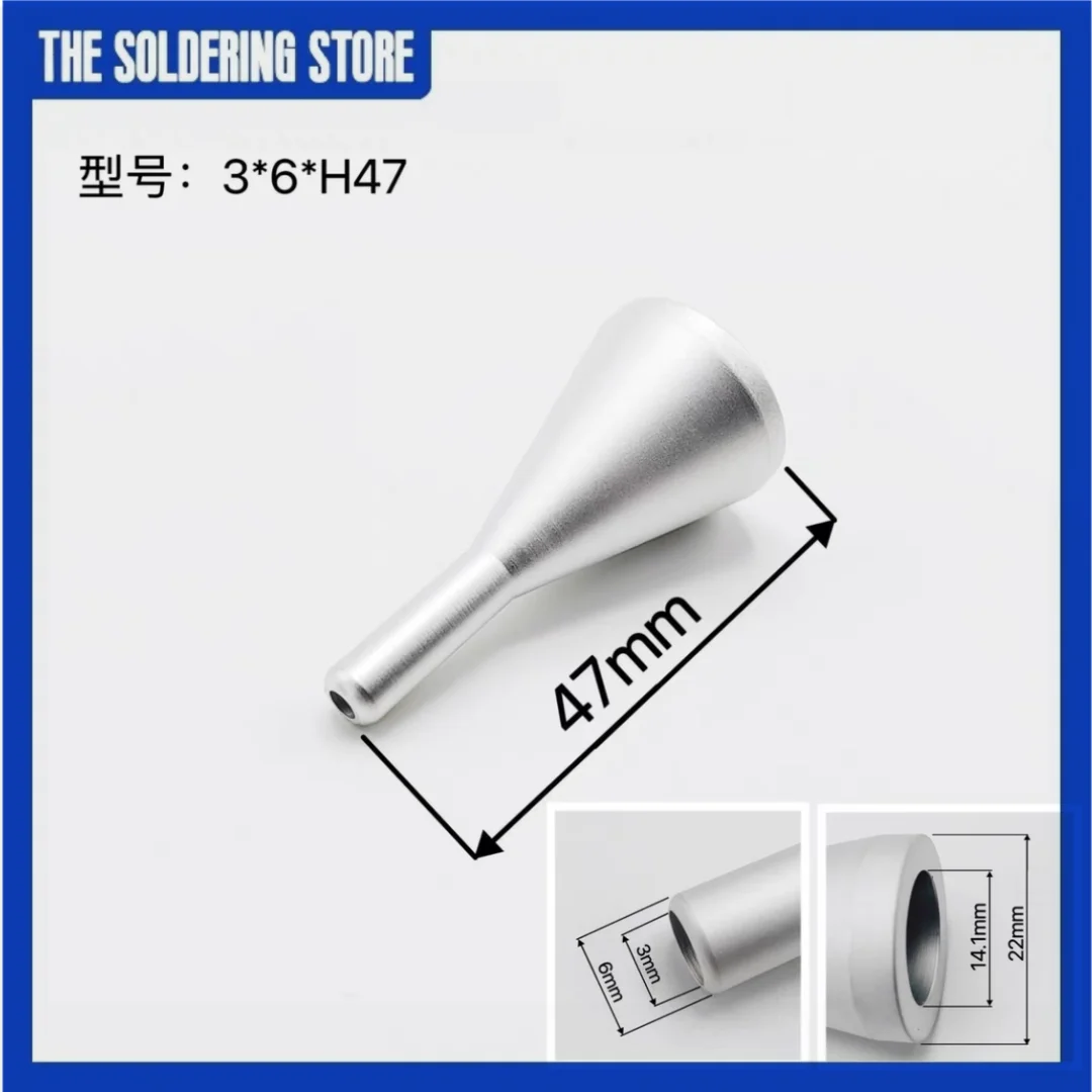 

Для QUICK ERSA 114609 3,0/6,0 мм H = 47 мм B22 селективная волновая паяльная насадка для оплавления сварки SMT машина