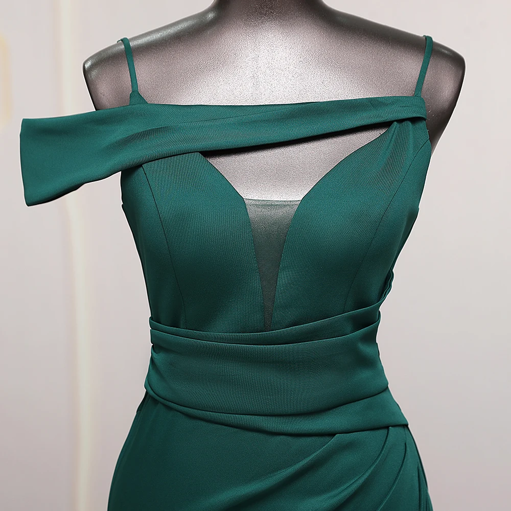 Elegant V-neck green prom dresses luxury evening dresses wedding party dress formal occasion dress special events Dresses gala