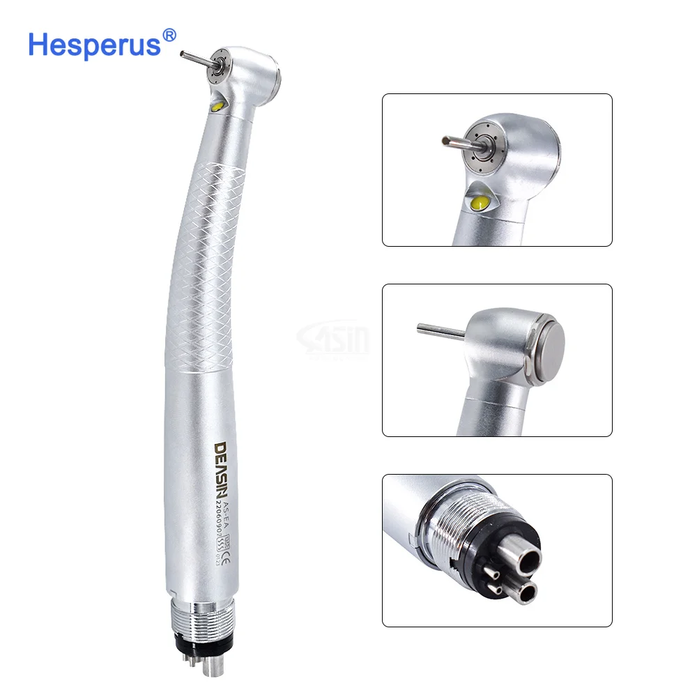 2/4 holes E Generator Self powered Air Turbine Handpiece with Den tal Led High Speed Handpiece coxo Den tal handpiece