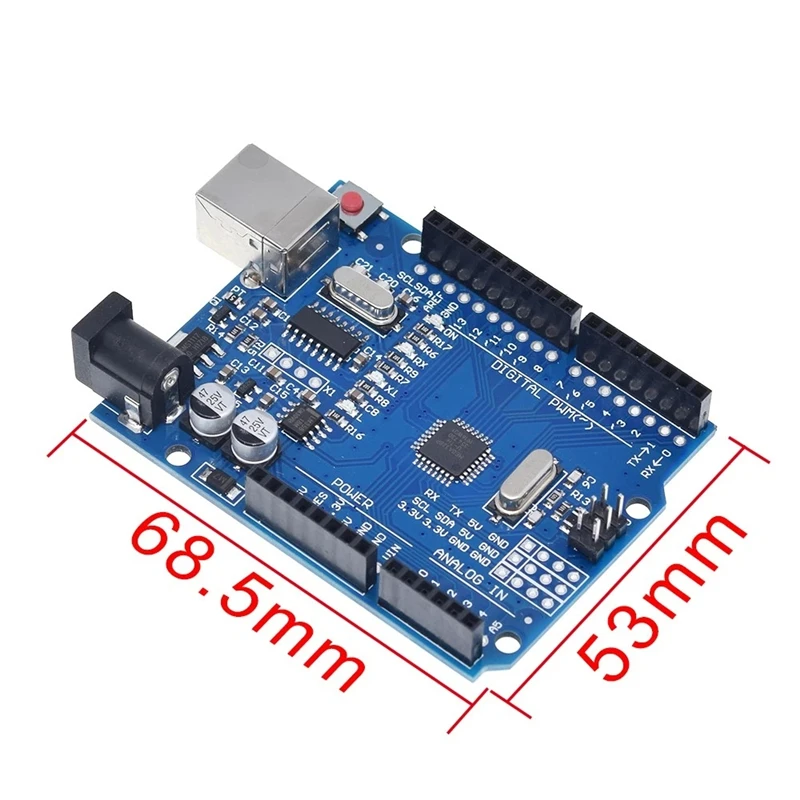 2021 Voor Uno R3 Moederbord Microcontroller Module Control Development Board Aangepaste Home Versie