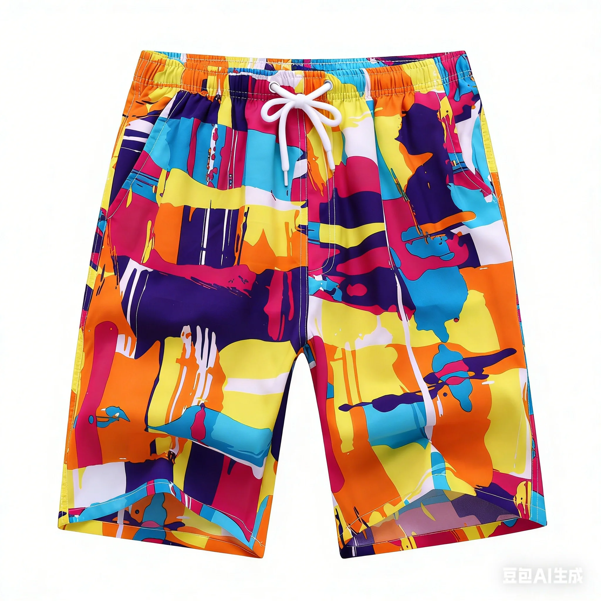 

Хит продаж: Летние модные пляжные шорты с 3D-принтом «Пламя», мужские и женские, повседневные, оверсайз, для серфинга, спортивные брюки, купальные шорты