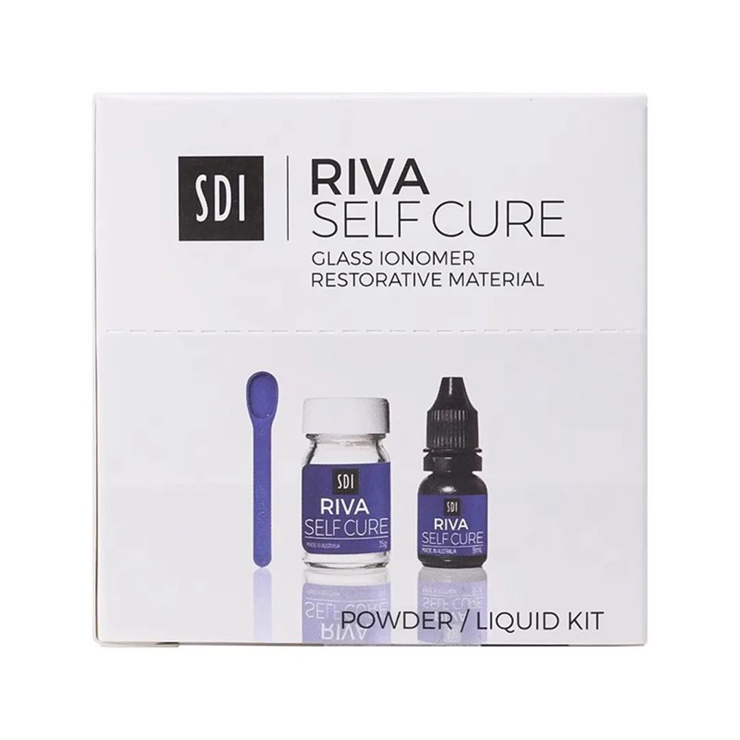 SDI Riva Self Cure Glass Ionomer Restorative Materials Posterior Filling Glass Ionomer Dental Restorations