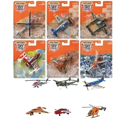Оригинальный Mattel Matchbox 68982 автомобиль Sky Busters Fighter Airline WW84 игрушечные модели автомобилей для мальчика Коллекция подарок на день рождения