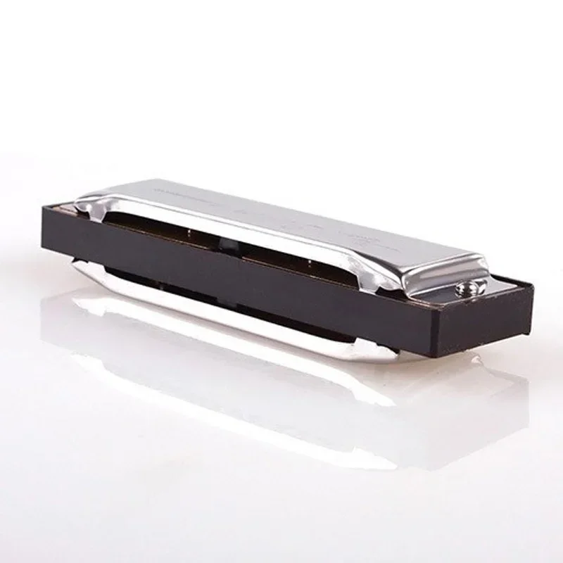 D19 New Silver Swan Harmonica 10 Holes Key of C for Blues Rock Jazz Folk Harmonicas Armonica G Professionale