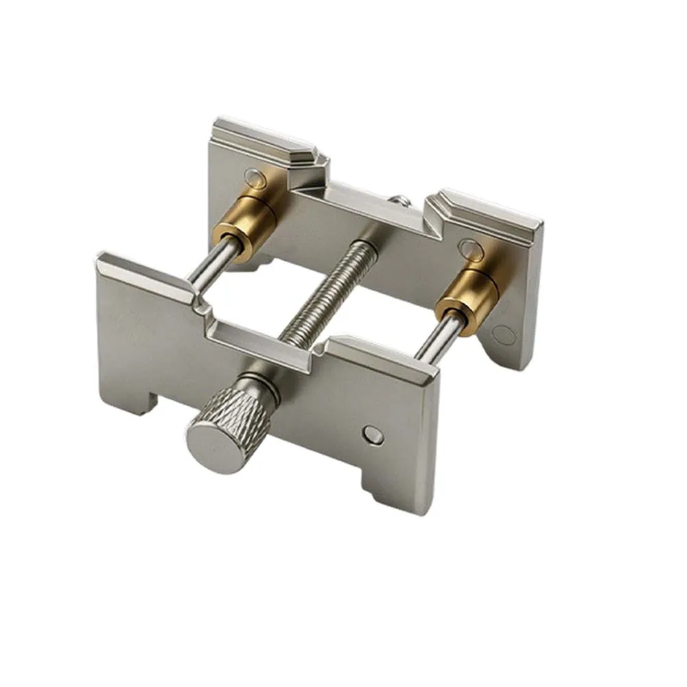 Watch Movement Holder for Watchmaking Applications Including Disassembly Cleaning Lubrication and Reassembly Tasks