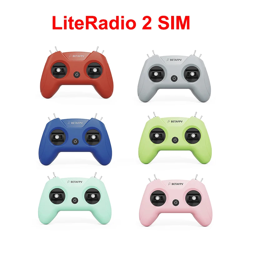 BETAFPV LiteRadio 2 وحدة تحكم SIM 8CH وحدات تحكم محاكي لـ DJI/ل PhoenicRC6 دعوى للكمبيوتر اللوحي المحمول لطائرات بدون طيار FPV #1