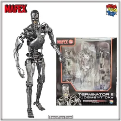 In Stock Original MAFEX No.206 MAFEX ENDOSKELETON TERMINATOR 2 JUDGMENT DAY Anime Action Collection Figures Model Toys