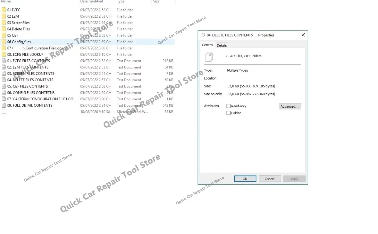 2026 hot selling newest  METAFILES 52GB ECFG E2M SCREEN CBF Config & Delete FILES Update 04.2022