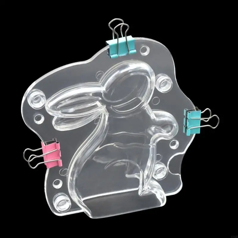 2025 New Easter Bunny Chocolate Mould Candy Cake Mold Decor 3d Candy Mold Birthday Cake Mold Jelly Mold Wedding Home