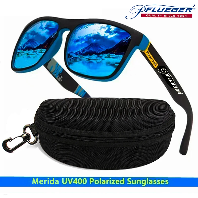 

Pflueger fishing sunglasses for men and women, suitable for driving, outdoor leisure, hiking, mountaineering sunglasses UV400