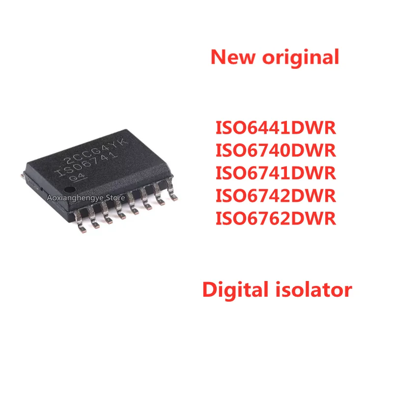 5PCS ISO6441DWR ISO6740DWR ISO6741DWR ISO6742DWR ISO6762DWR SOP16 Digital isolator