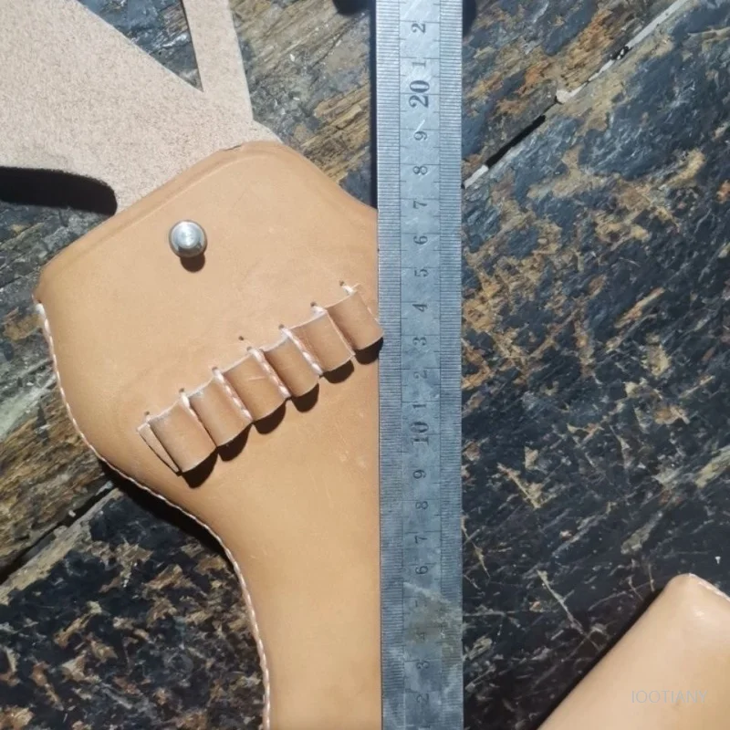 中世風アウトドア戦術ガンベルトホルスター、ポケットとマガジン付き、狩猟用ユニバーサルポータブルハンドガンバッグ、ロールプレイング小道具