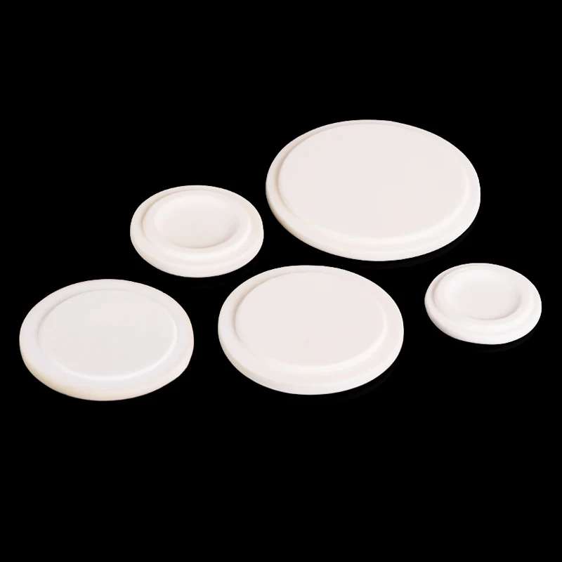 

99% Alumina Circular lid High temperature resistance dust cover Inner convexity