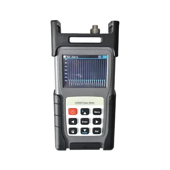 18 Channels FFS326 CWDM Power Meter 1270-1610 Nm Same to Exfo FPM-600 CWDM Power Meter Wavelength Analyzer on Site Testing
