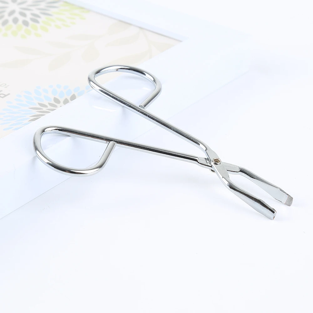 Newstainless Steel Wenkbrauw Pincet Valse Wimpers Clip Beauty Tool Wenkbrauw Klem Voor Neushaar Verwijderaar Gezichtsmake-Up Tool