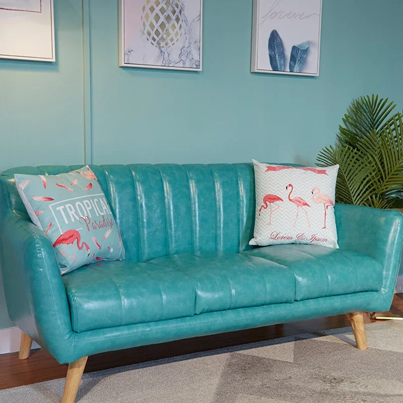 رغوة أوروبا أريكة استرخاء الأرائك الخشب كرسي مزدوج الشمال أريكة جلدية الحب مقعد صالة موبليس الفقرة Salas Modernos الأثاث