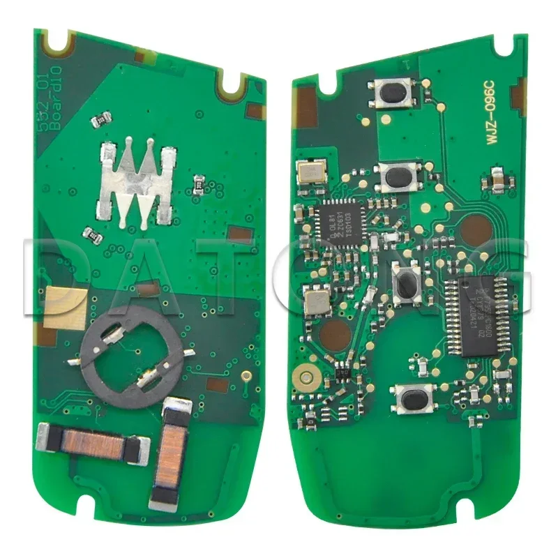 العالم سيارة مفتاح تحكم عن بعد Datong لسيارات BMW 3 5 7 سلسلة CAS4 CAS4 + FEM/BDC ID49 PCF7953P 315/434/868MHz بطاقة القرب بدون مفتاح