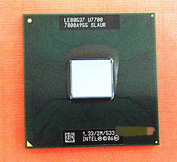 100% New LE80537 U7700 SLAUR SLV3V 1.33/2M/533 BGA Chipset