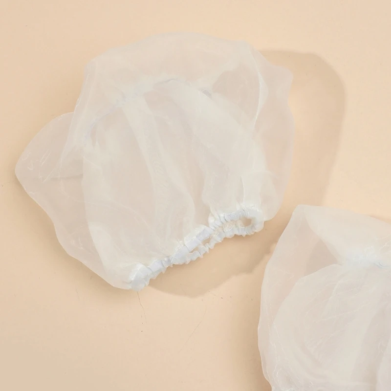 Gorgeous Pleated Tulle Sleeve Puff Wedding Sleeve Supplies