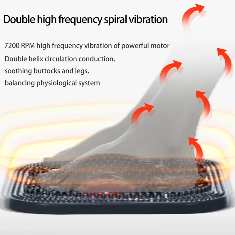 2024 Latest Electric Full Body Vibrating High Frequency Vibrator foot Leg relax Massager Blood Circulation Machine