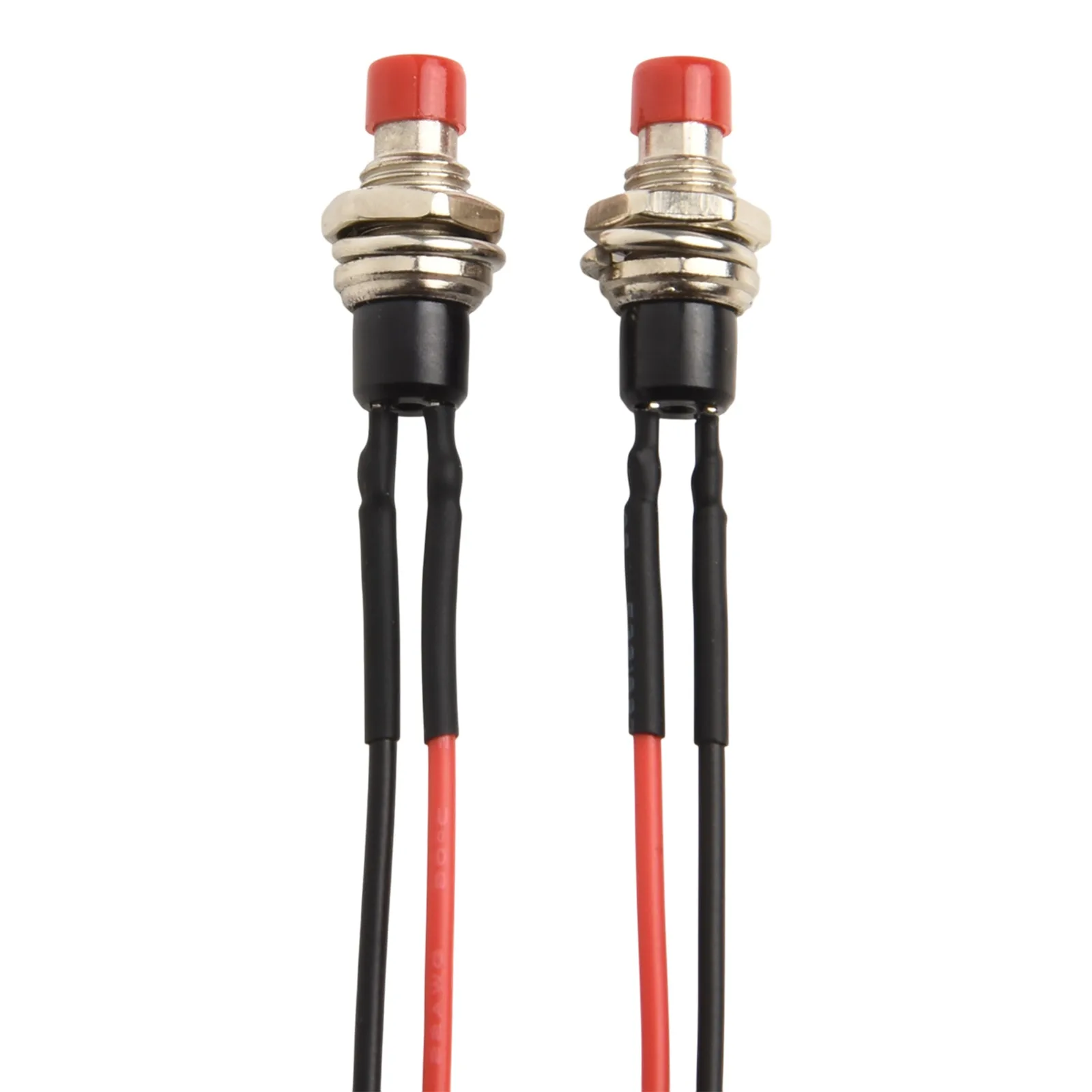 

10 Pack Switch Mini Push Button Switch High Compressive Strength Long Lifespan Mounting Dia: 7mm For Automotive Use